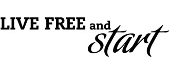 Live Free and Start logo