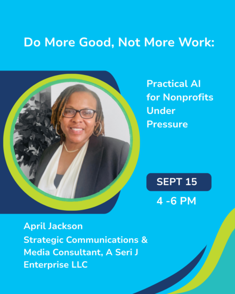 April Jackson at GoodWork Gatherings