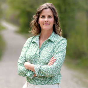 Kristin Scobie speaker at Giving with Impact series at Carey Cottage, Portsmouth